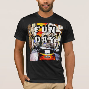 Camiseta Estrada do Dia da Diversão