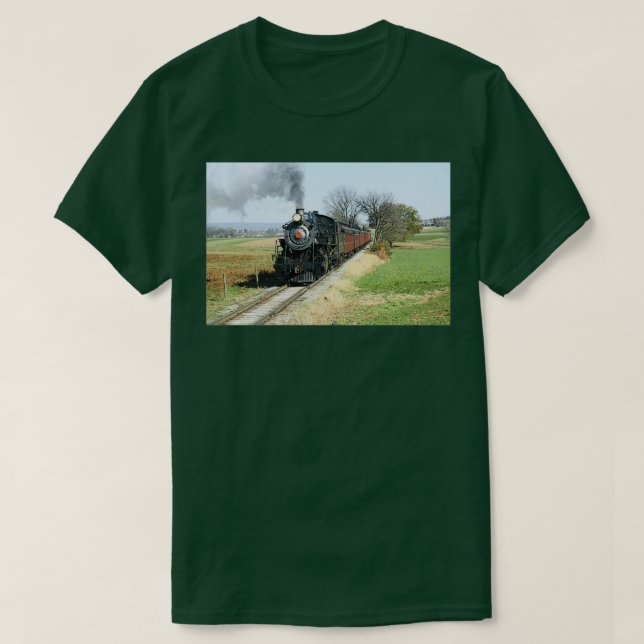 Camiseta Estrada-férrea Strasburg 90 2 (Frente do Design)