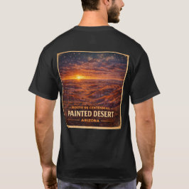 Camiseta Estrada Mãe Centenário Horizonte Deserto Pintado