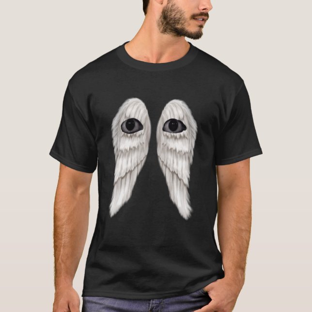 Camiseta Estrada Óptica Óptica Invertida Olhos Estéticos (Frente)