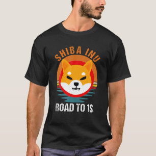 Camiseta Estrada Para Um Dólar, Shiba Inu Shib Moin Men Cr