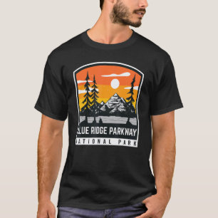 Camiseta Estrada Scénica Blue Ridge Carolina do Norte Natur