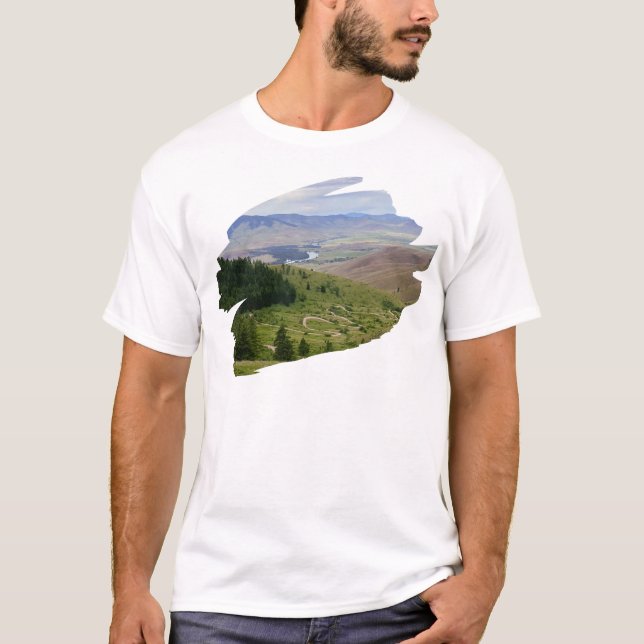 Camiseta Estrada Sinuosa (Frente)