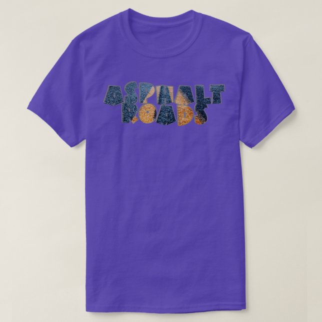 Camiseta Estradas de asfalto (Frente do Design)