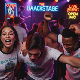 Camiseta Estradas de Neon e Agulhas Caídas