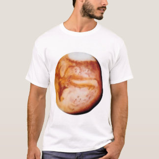 Camiseta estraga o jpg da arte do M.
