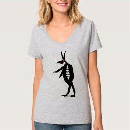 Camiseta Estranha criatura caminhando