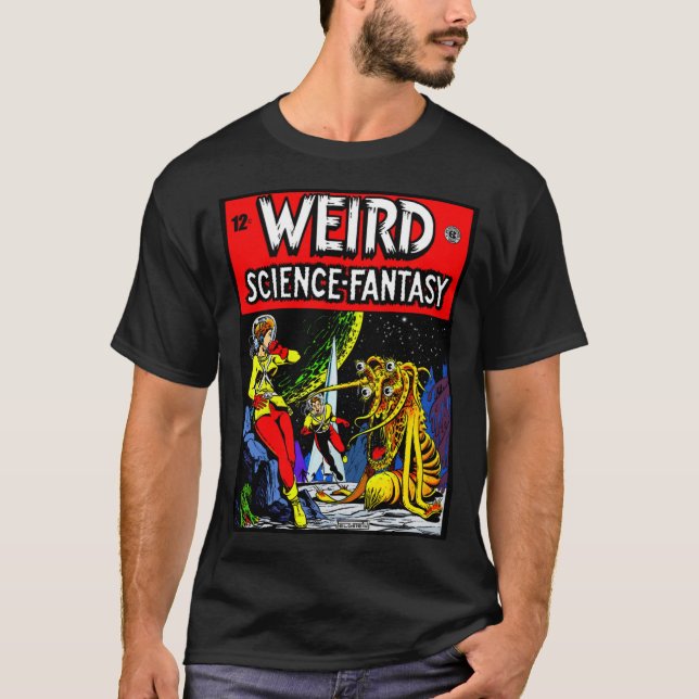 Camiseta ESTRANHO DE 1940: Science~Fantasy T-Shirt (Frente)