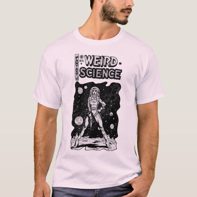 Camiseta ESTRANHO DOS ANOS 50: Science~Fantasy T-Shirt (Frente)
