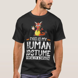 Camiseta Estranho Engraçado Este é o meu hábito humano Eu s