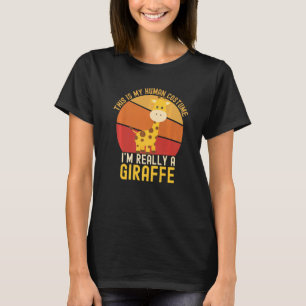 Camiseta Estranho Esta é a minha fantasia humana Eu sou mes