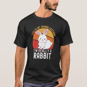 Camiseta Estranho Esta é a minha fantasia humana Eu sou mes