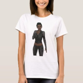 Camiseta Estranho Mágico de Toque de uma Gota de Chuva