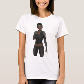 Camiseta Estranho Mágico de Toque de uma Gota de Chuva