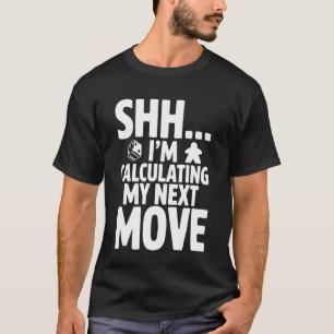 Camiseta Estratégia de Mesa de Jogos Noturnos Divertidos pa
