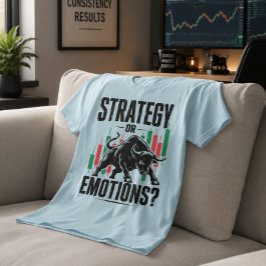 Camiseta Estratégia ou Emoções Design de Mentalidade de Neg