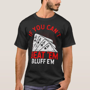 Camiseta Estratégias de Blefe Para Poker Domine Seu Jogo Sk