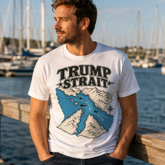 Camiseta Estreito de Trump