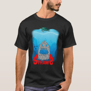Camiseta Estreitos salvam tartaruga protegendo oceano e ani