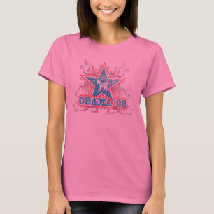 Camiseta Estrela '08 de Obama