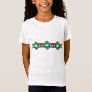 Camiseta Estrela 2, Boneca Menina (Feita)