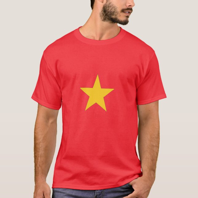 Camiseta Estrela amarela (Frente)