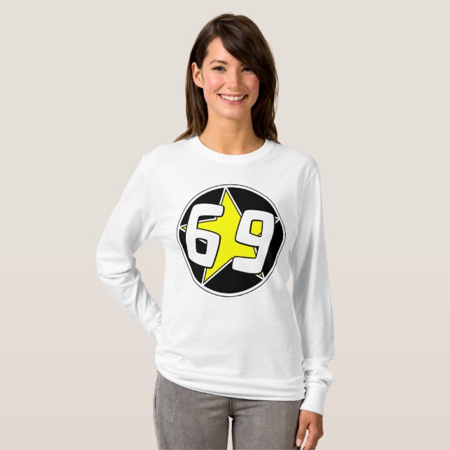 Camiseta Estrela Amarela 69 (Frente Completa)