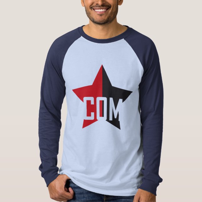 Camiseta Estrela Anarcho-Comunista (Frente)