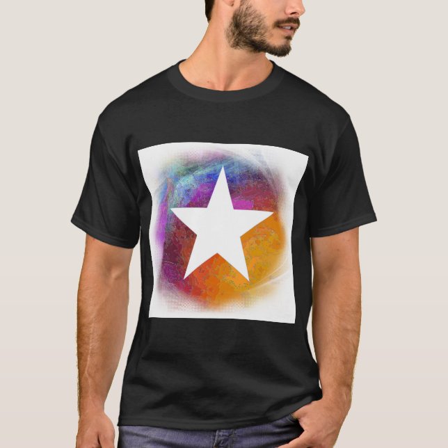 Camiseta Estrela Branca (Frente)