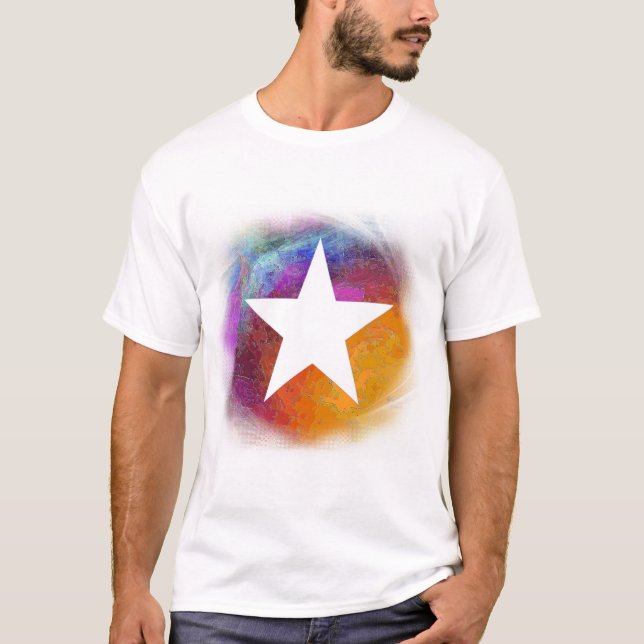 Camiseta Estrela Branca (Frente)