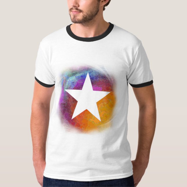 Camiseta Estrela Branca (Frente)