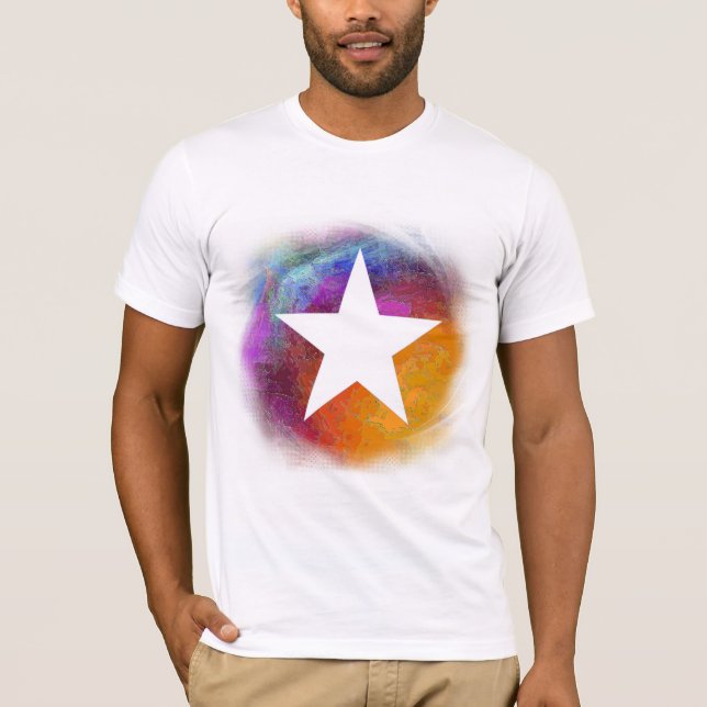 Camiseta Estrela Branca (Frente)