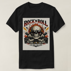 Camiseta Estrela Caveira: O Gráfico Definitivo de Rock & Ro