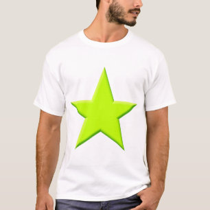 Camiseta Estrela - Chartreuse