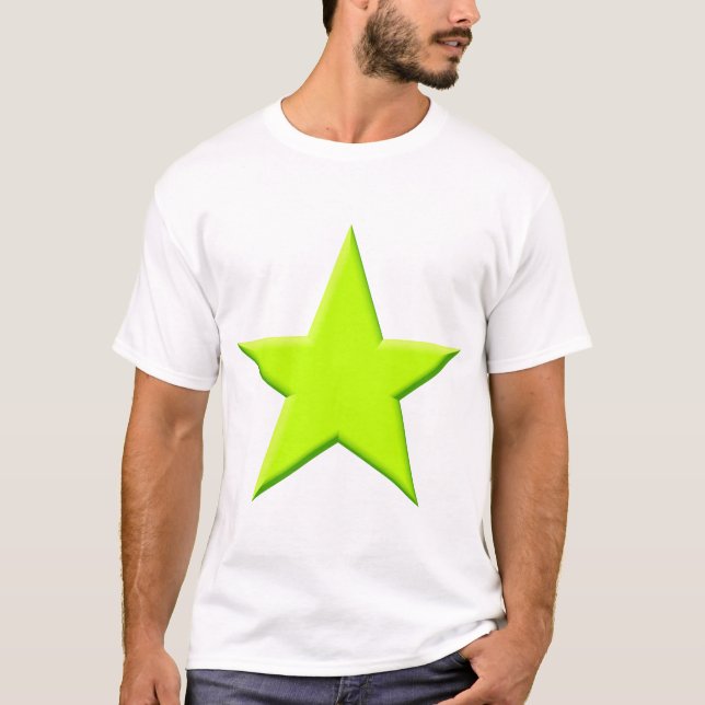 Camiseta Estrela - Chartreuse (Frente)