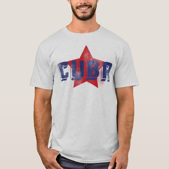 Camiseta Estrela cubana (Frente)