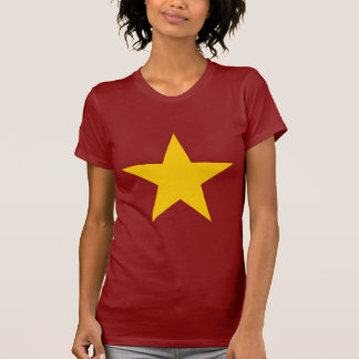 Camiseta Estrela da bandeira de Vietnam
