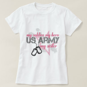 Camiseta Estrela da irmã do exército