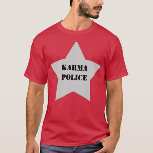Camiseta Estrela da Polícia de Karma