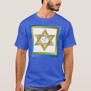 Camiseta Estrela Da Porta Da Paz De David T-Shirt