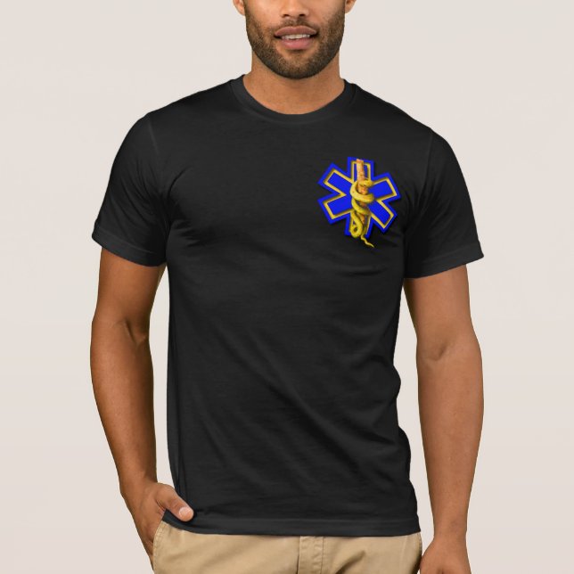 Camiseta Estrela da vida EMS (Frente)