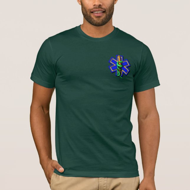 Camiseta Estrela da vida EMS (Frente)