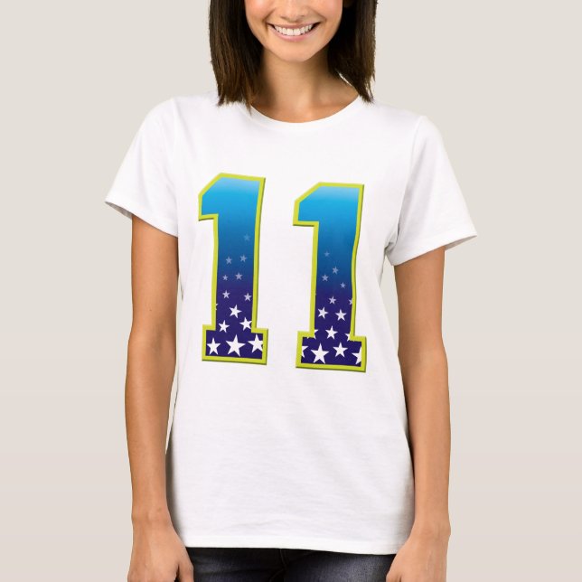 Camiseta Estrela de 11 idades (Frente)