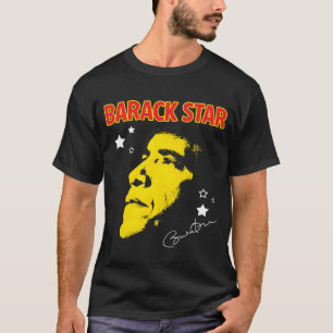 Camiseta Estrela de Barack - Barack Obama a estrela do rock