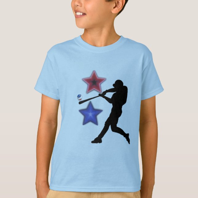 Camiseta estrela de beisebol (Frente)