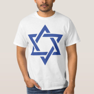 Camiseta Estrela de Davi Bandeira Judaica Israel Patriótica