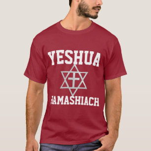 CAMISETA ESTRELA DE DAVID COM T-SHIRTS JUDEUS MESSIÂNICOS C