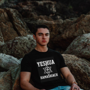CAMISETA ESTRELA DE DAVID COM T-SHIRTS JUDEUS MESSIÂNICOS C