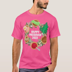 Camiseta Estrela de David e Páscoa Judaica Matzah