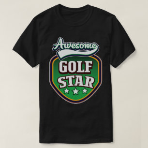 Camiseta Estrela de Golfe Incrível 